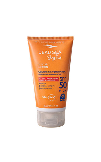 Dead Sea Beyond Sunsafe Lotion SPF50+ 150 ml