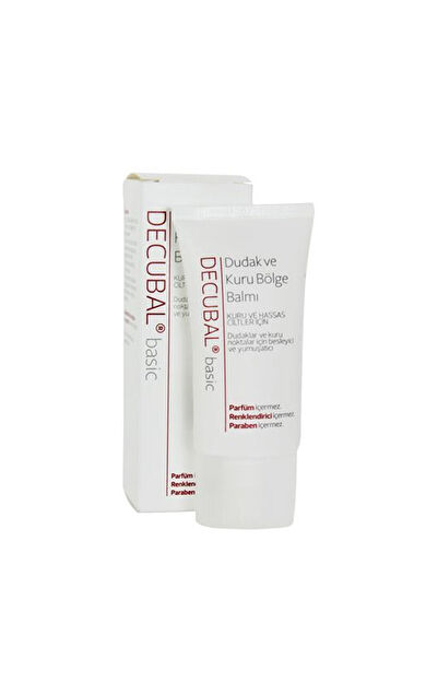 Decubal Basic Dudak ve Kuru Bölge Balmı 30 ml
