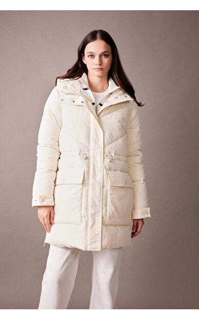 Su Geçirmez Regular Fit Kapüşonlu Parka