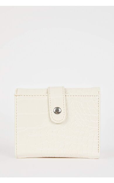 DeFactoFit Kadın Suni Deri Cüzdan Bej