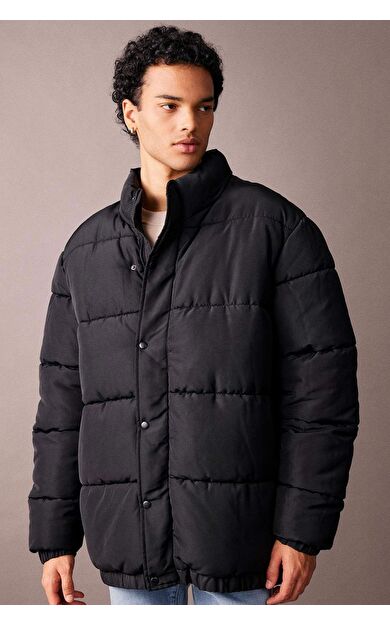 DeFactoFit Regular Fit Dik Yaka Mont