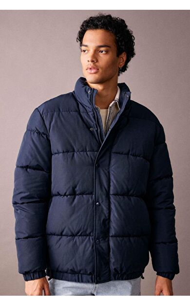 DeFactoFit Regular Fit Dik Yaka Mont