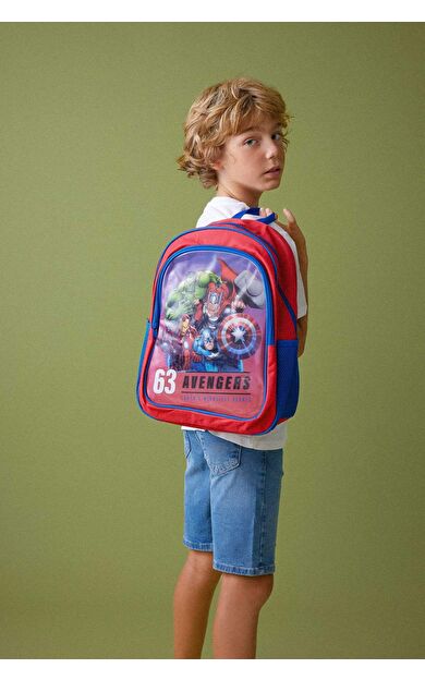 DEFACTO Erkek Çocuk Marvel Avengers Sırt Çantası