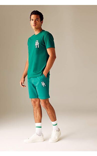 DeFacto Slim Fit Dar Paça Sweatshirt Kumaşı Pamuklu Şort