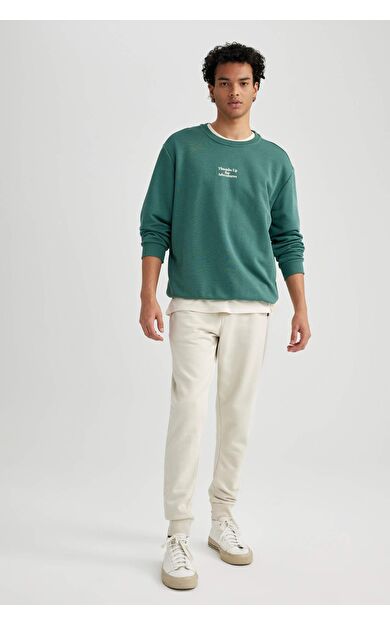 Slim Fit Fermuar Cepli Esnek Paça Eşofman Altı