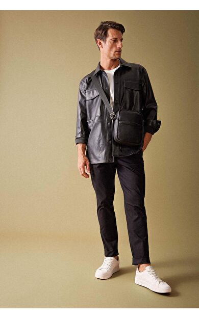 DeFactoFit Tailored Regular Fit Gabardin Pantolon A5115AX23AUBK27