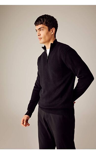 DeFactoFit Standart Fit Triko Kazak A5184AX23WNBK27