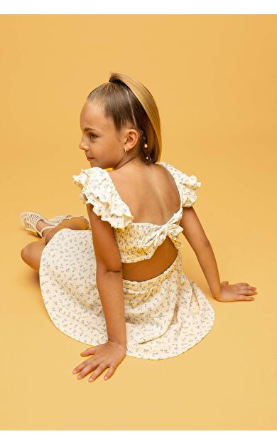 DEFACTO Kız Çocuk Fitted Kısa Kollu Tişört