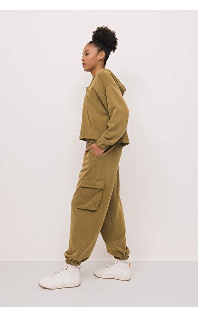DeFacto Oversize Fit Modal Kargo Cepli Jogger Eşofman Altı