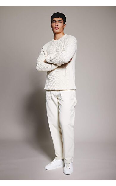 DeFactoFit Straight Fit Normal Kalıp Normal Bel Boru Paça Pantolon B2156AX24SPER128