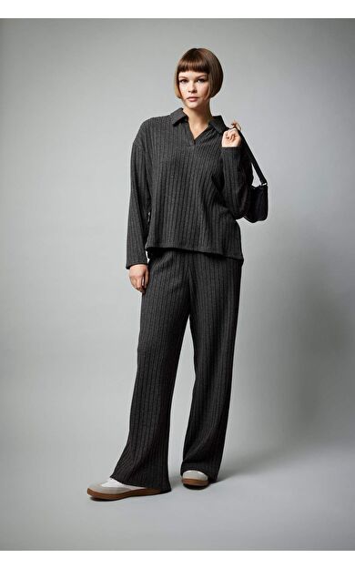 DeFacto Regular Fit Fitilli Kaşkorse Pantolon