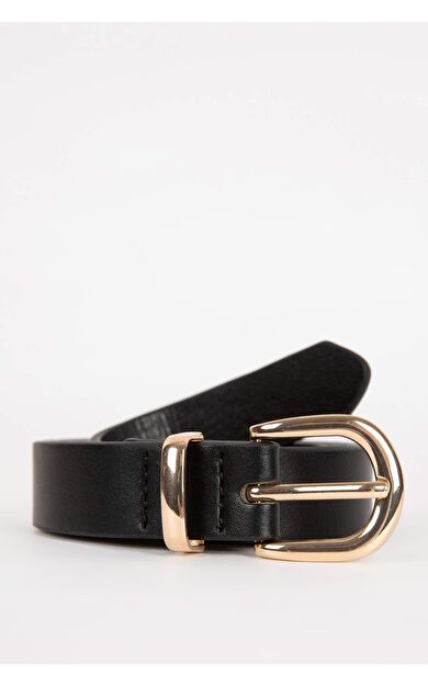 DeFactoFit Kadın Suni Deri Klasik Kemer