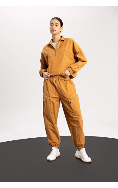 DeFactoFit Loose Fit Çift Cepli Jogger Paça Standart Boy Eşofman Altı