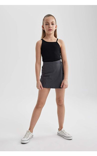 DeFactoFit Kız Çocuk Penye Etek B4465A824SMAR104