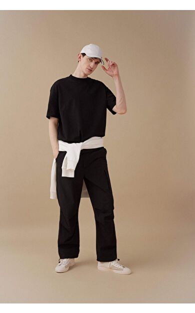 DeFactoFit Relax Fit Pantolon B4519AX24SPBK81