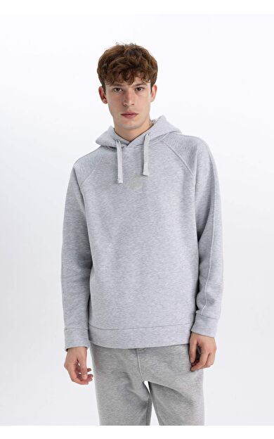 DeFacto Oversize Fit Kapüşonlu Sweatshirt
