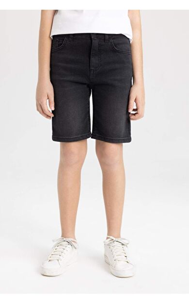 DeFactoFit Erkek Çocuk Jean Şort B5741A824SMNM40