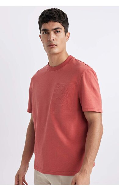 DeFactoFit Regular Fit Bisiklet Yaka Kısa Kollu Tişört B6496AX24SPOG565