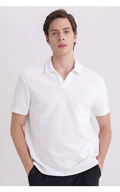 DeFactoFit Regular Fit Kısa Kollu Polo Tişört B6533AX24SPWT32