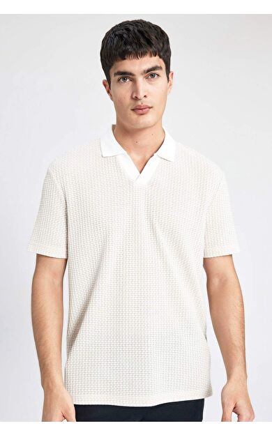 DeFactoFit Regular Fit Kısa Kollu Polo Tişört B6548AX24SPBG732