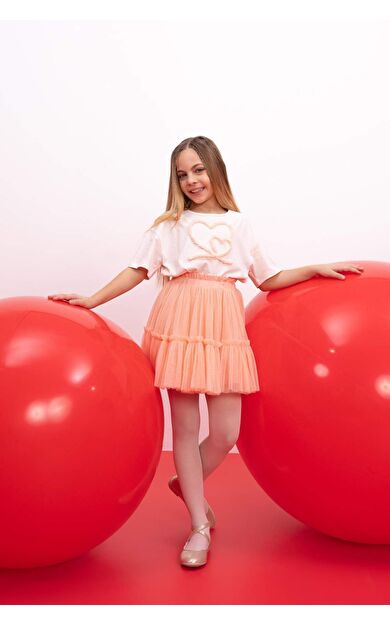 DeFactoFit Kız Çocuk Esnek Belli Tül Etek B6928A824SMPN684