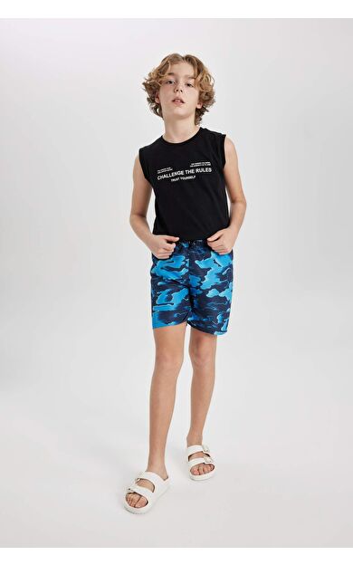 DeFactoFit Erkek Çocuk Deniz Şortu B7424A824HSNV31