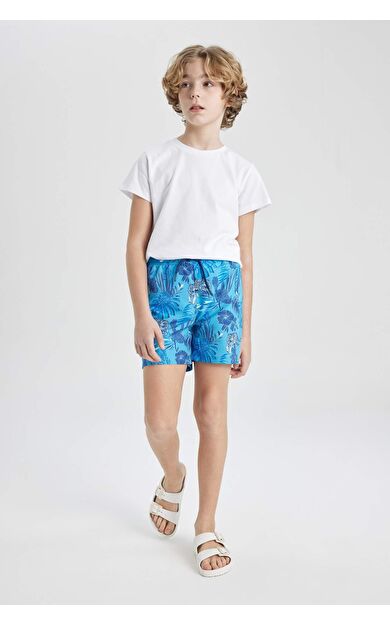 DeFactoFit Erkek Çocuk Deniz Şortu B7434A824HSBE281