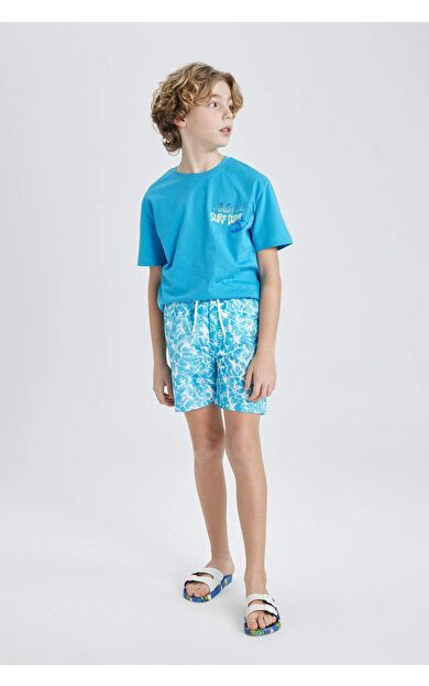 DeFactoFit Erkek Çocuk Deniz Şortu B7441A824HSTR230
