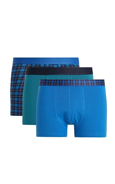 DeFacto Regular Fit 3'lü Boxer B7925AX24SMNV135