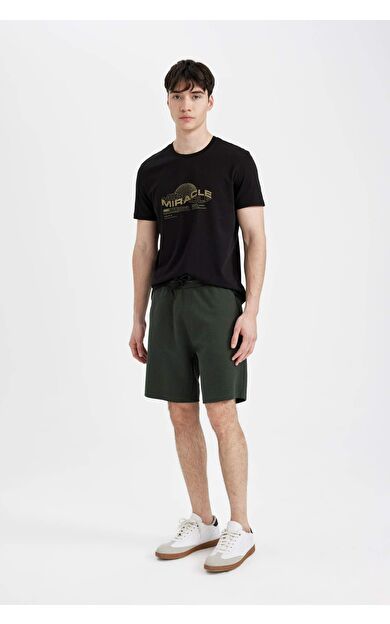 DeFactoFit Regular Fit Düz Paça Şort B8792AX24SMKH225