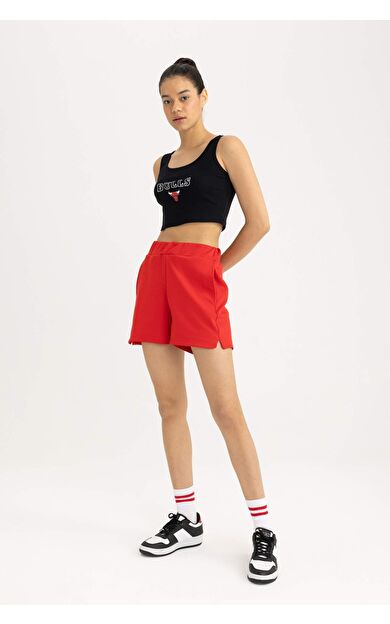 DeFactoFit Oversize Fit Sporcu Şort B8975AX24SMRD303