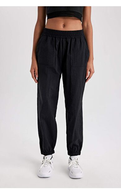 DeFactoFit Oversize Fit Dokuma Pantolon