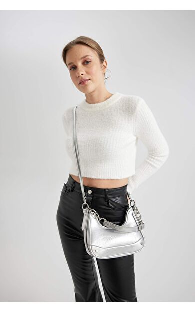 DeFactoFit Kadın Suni Deri Omuz Çantası