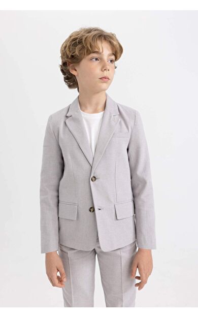 DeFactoFit Erkek Çocuk Blazer Ceket