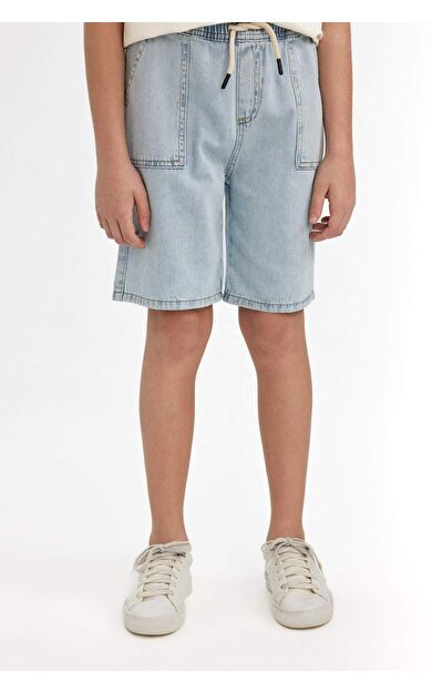 DeFactoFit Erkek Çocuk Jean Şort C0192A824SMNM63
