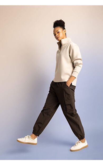 DeFactoFit Standart Fit Dokuma Pantolon C0373AX23WNBN573