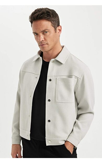 DeFactoFit Relax Fit Polo Yaka Astarlı Mont C0620AX24SPGR296