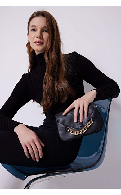 DeFactoFit Kadın Suni Deri Omuz Çantası C1198AXNSBK27