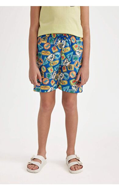 DeFactoFit Erkek Çocuk Deniz Şortu C1407A824HSBE399