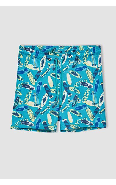 DeFactoFit Erkek Çocuk Desenli Mayo