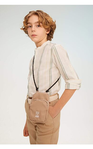 DeFactoFit Erkek Çocuk Ultra Hafif Kumaş Telefon Çantası