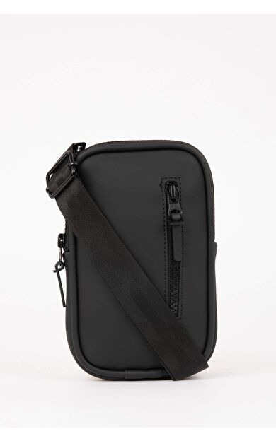 DeFactoFit Erkek Orta Suni Deri Telefon Çantası