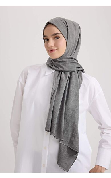 DeFactoFit Kadın Pamuklu Tesettür Şal