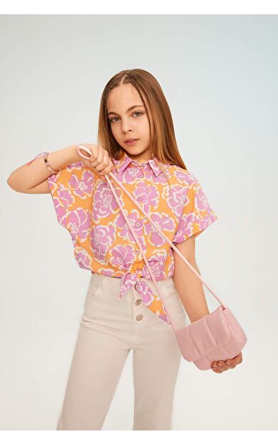 Kız Çocuk Suni Deri Çapraz Çanta