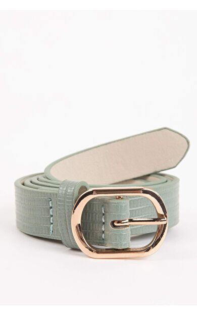 DeFactoFit Kadın Suni Deri Klasik Kemer