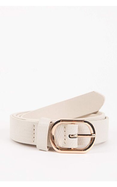 DeFactoFit Kadın Suni Deri Klasik Kemer