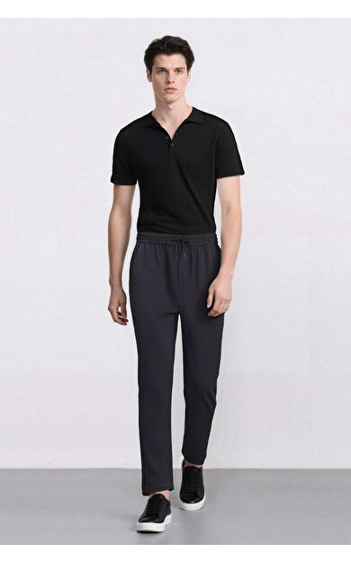 DeFactoFit Relax Fit Düz Paça Krinkıl Pantolon C3930AX24SMAR15