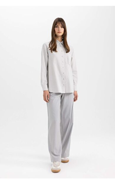 DeFactoFit Wide Leg Pantolon C5628AX24SPGR52