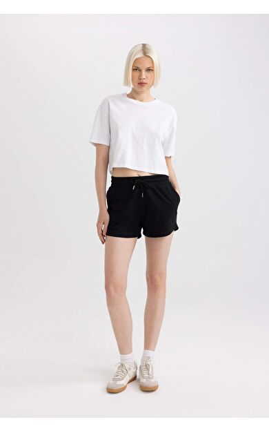 DeFactoFit Regular Fit Normal Bel Kısa Şort C7600AX24SMBK81