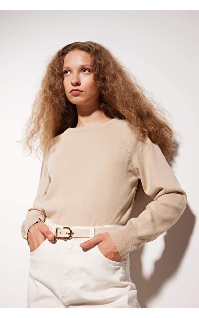 Regular Fit Bisiklet Yaka Kazak